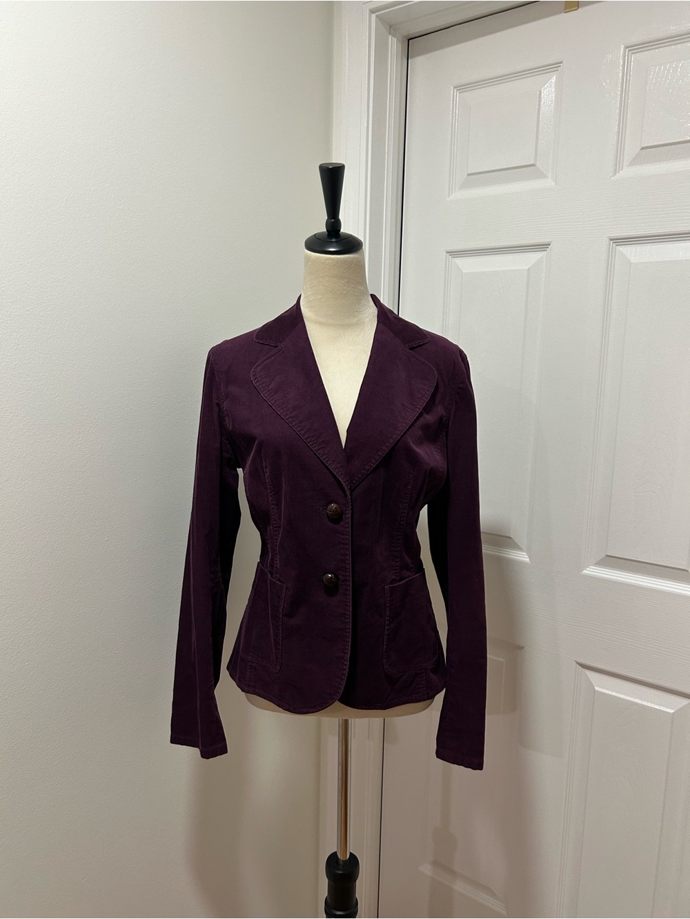 Halogen Plum Tailored Blazer Jacket